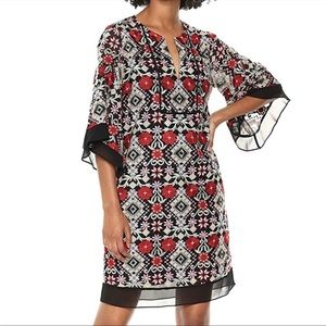 BCBGMaxAzria Embroidered Tati Dress Size XXS
